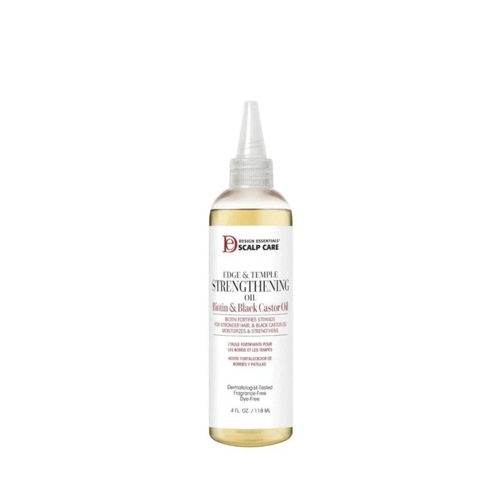 Design Essentials Edge & Temple Strengthening Hair Oil 4oz.